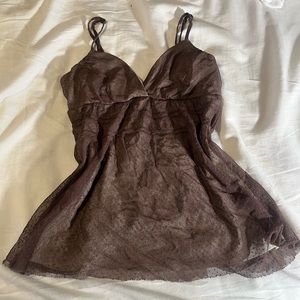🤎 MICHAEL KORS LAYERED MESH CAMI